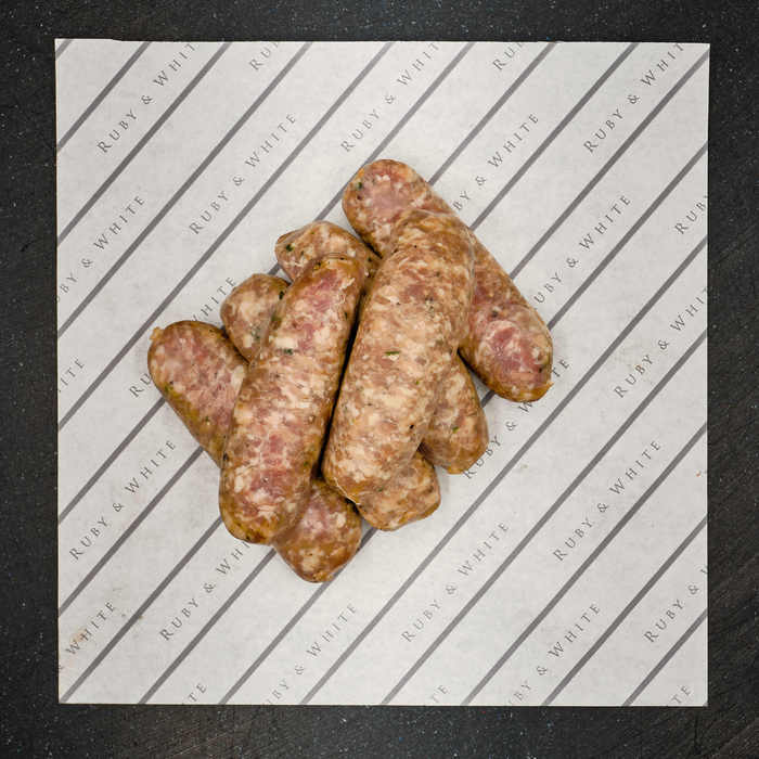 RubyWholesale: Pork & Cider Sausage