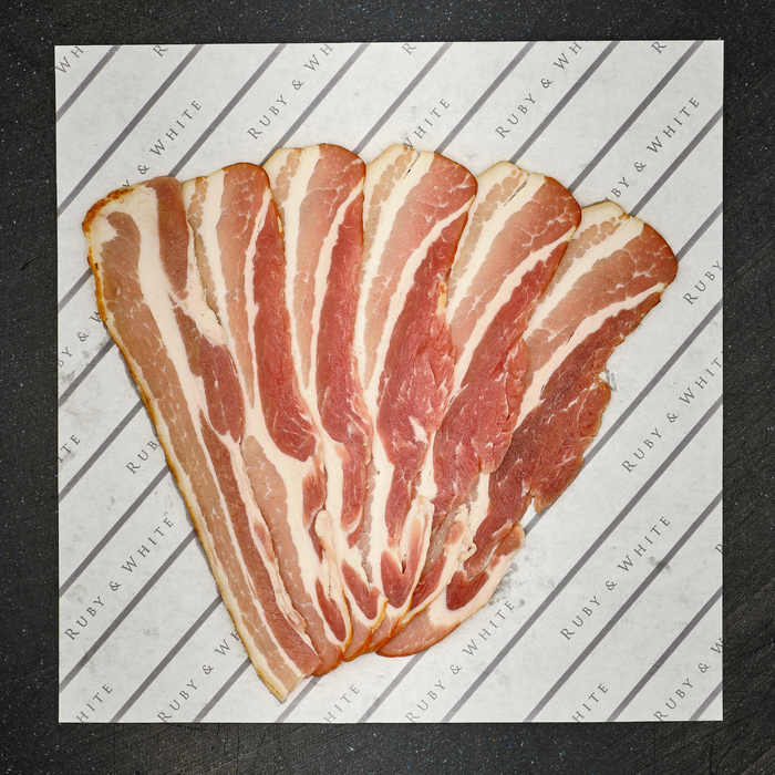 RubyWholesale: Bacon - Wet Cure Rindless Smoked Streaky 
