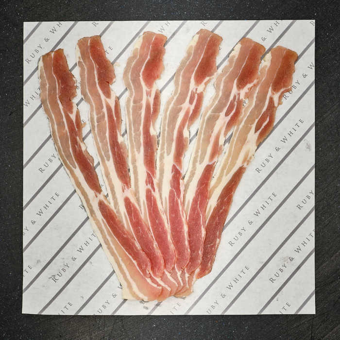 RubyWholesale: Bacon - Dry Cure Rindless Green Streaky
